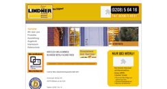 Desktop Screenshot of lindner-weru.de